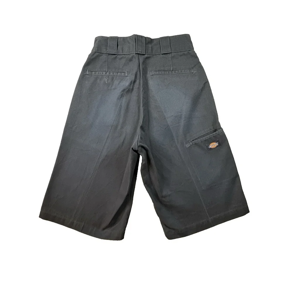Dickies Men's 26 (26x12.75) Navy Flat Front Uniform Work Shorts SEE DESCRIPTION